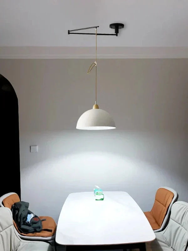 Lampe de Plafond Moderne avec Bras Lumineux Réglables pour un Éclairage Flexible
