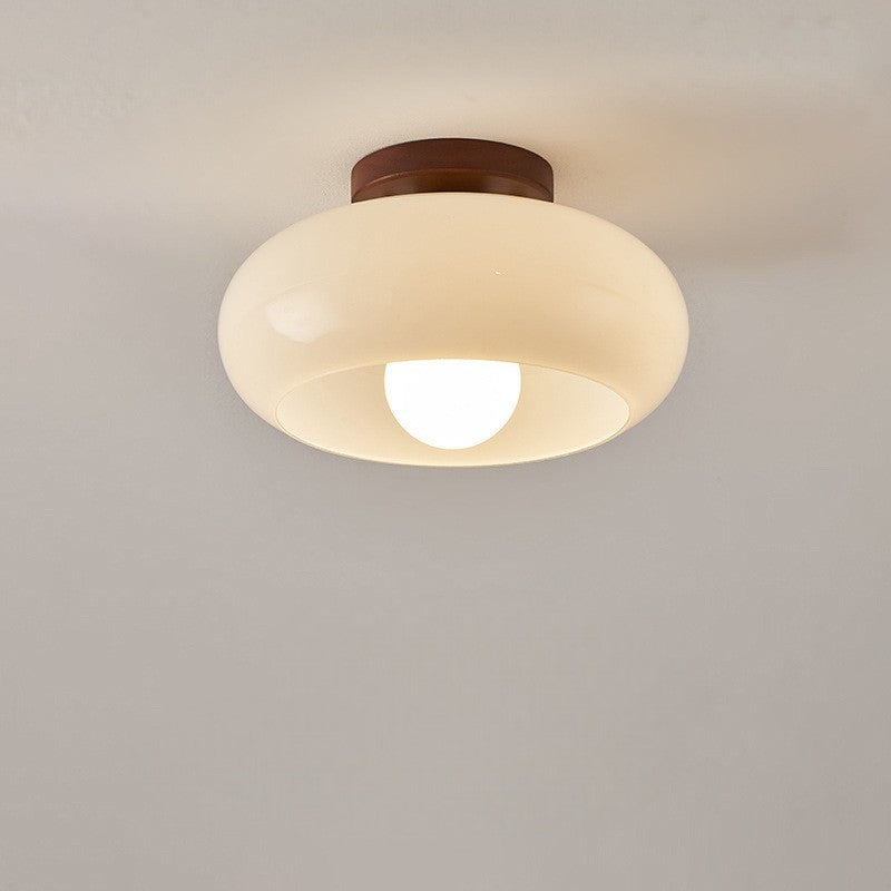 Élégante lampe de plafond Bauhaus couleur crème