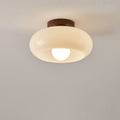 Élégante lampe de plafond Bauhaus couleur crème
