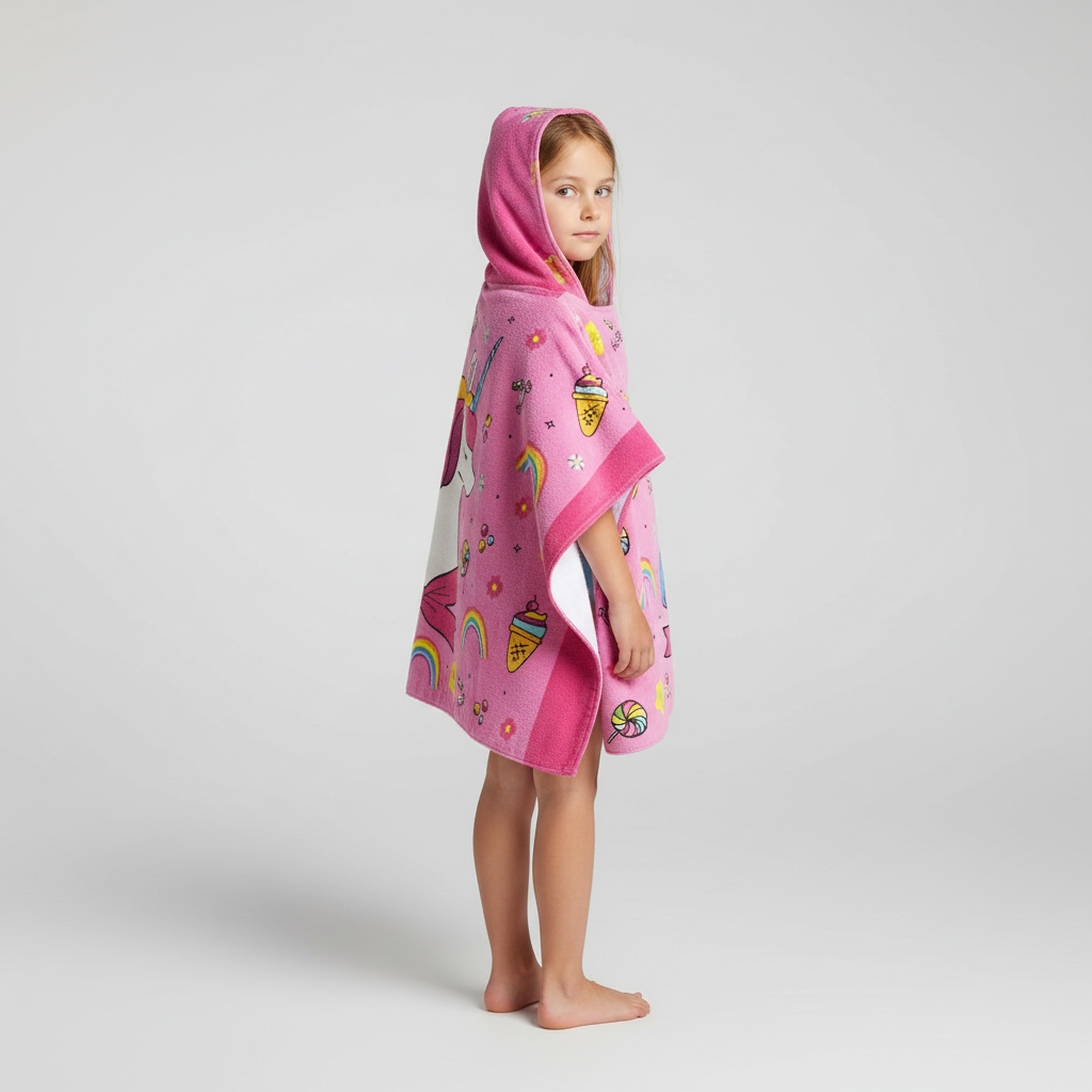 Broderies modernes dans le style des dessins animés - KidTowel