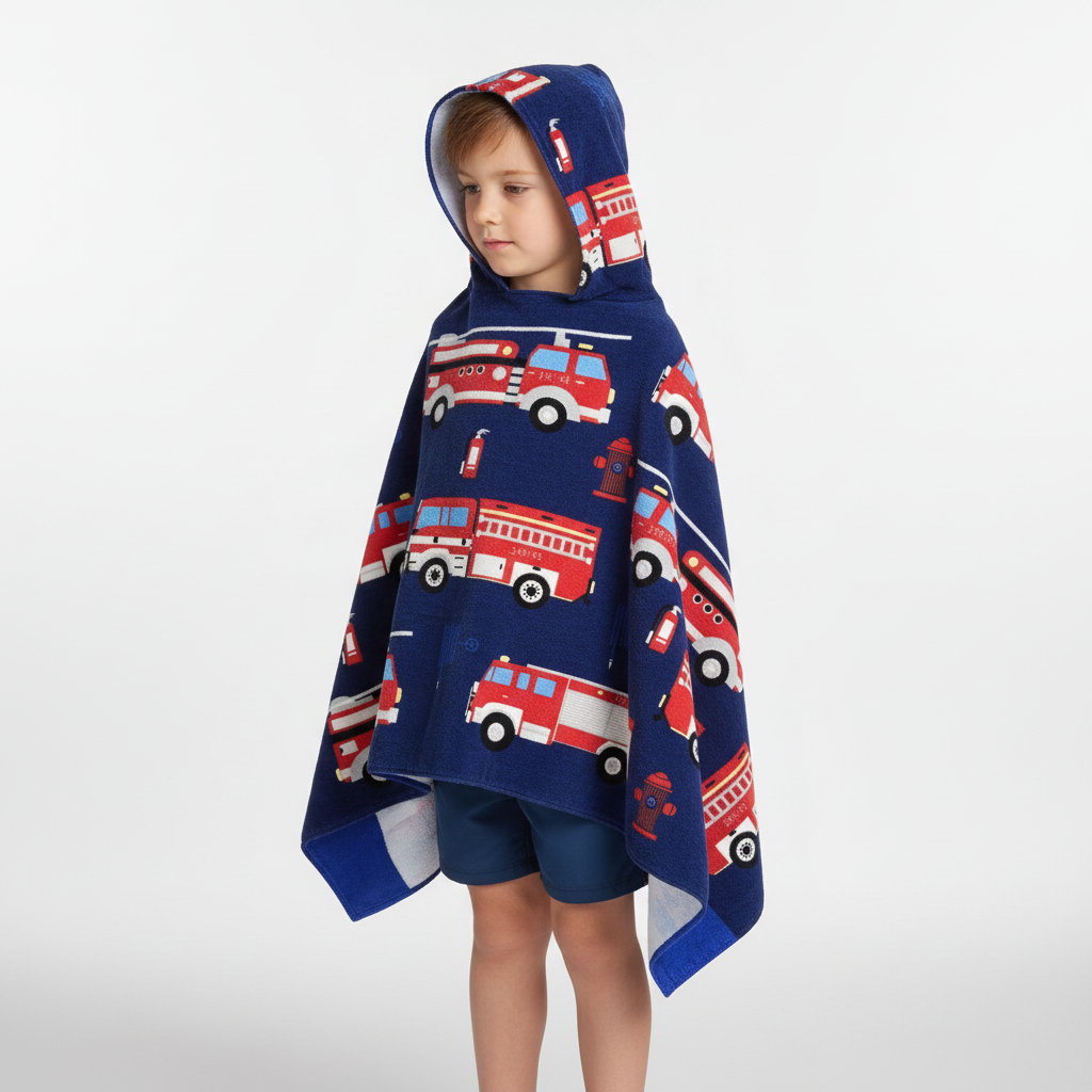 Broderies modernes dans le style des dessins animés - KidTowel