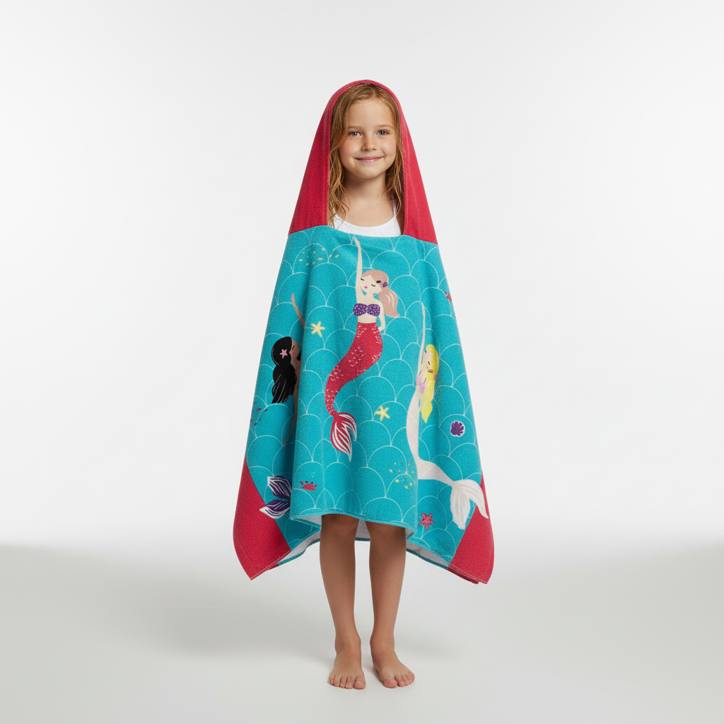 Broderies modernes dans le style des dessins animés - KidTowel