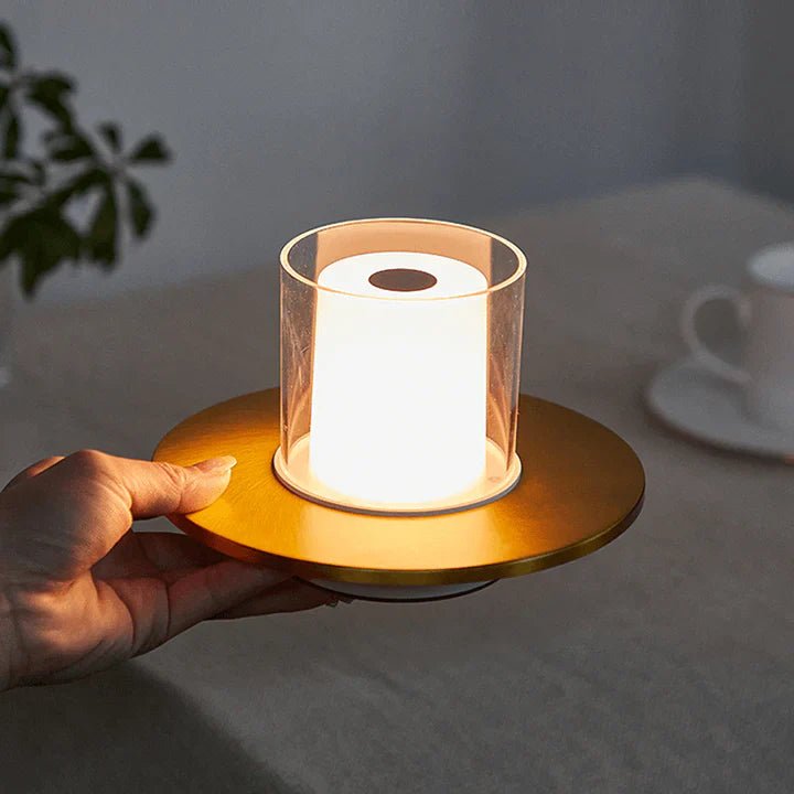 Lampe LED bougie chaude blanche – lampe décorative sécurisée USB