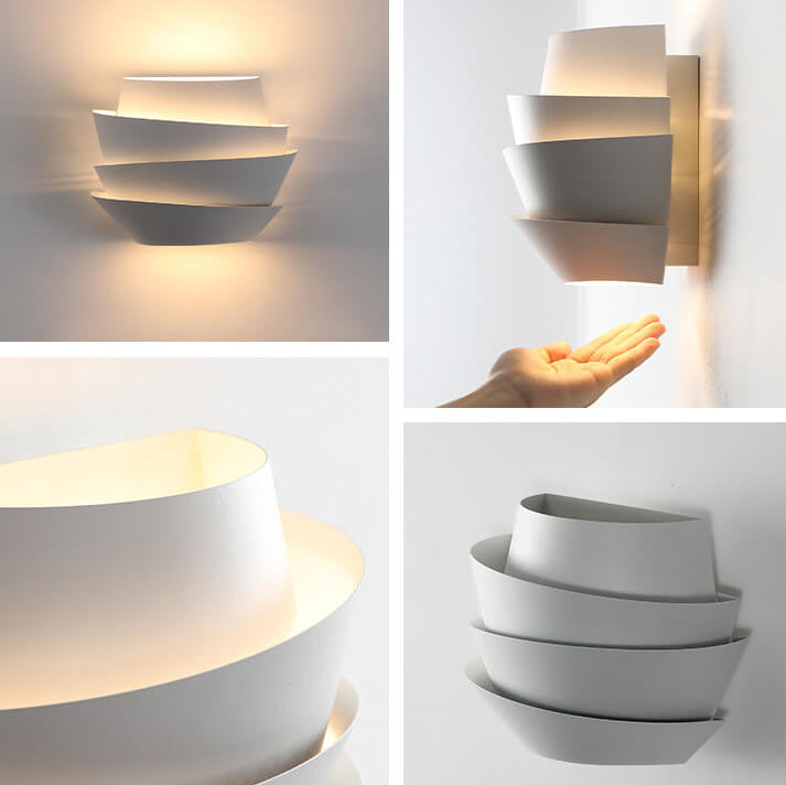 Namiya – Applique Japandi avec Design Asymétrique et Lumière Chaude