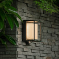 Lampe murale solaire extérieure avec éclairage