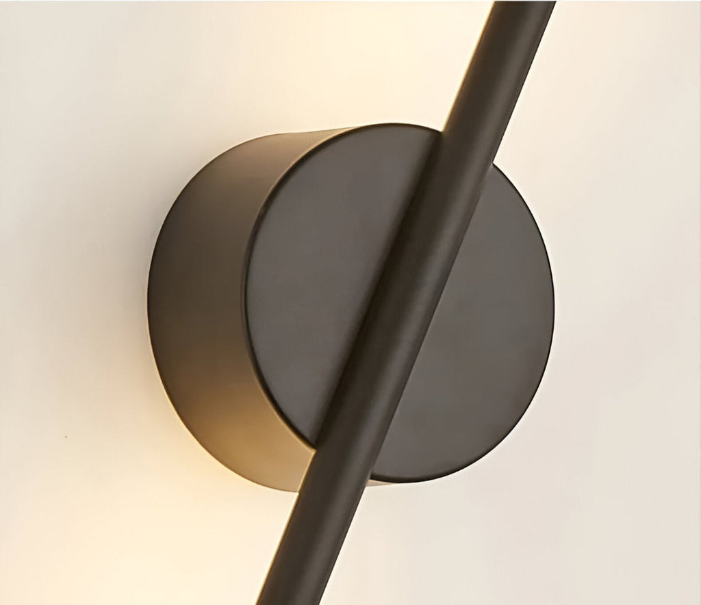ModiStrip Applique Murale - Applique Murale Minimaliste Noire Intérieure - Éclairage LED