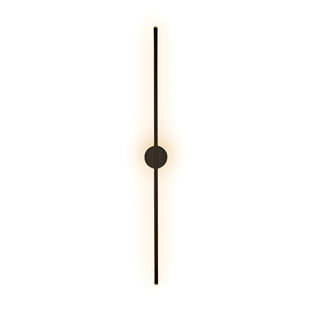 ModiStrip Applique Murale - Applique Murale Minimaliste Noire Intérieure - Éclairage LED