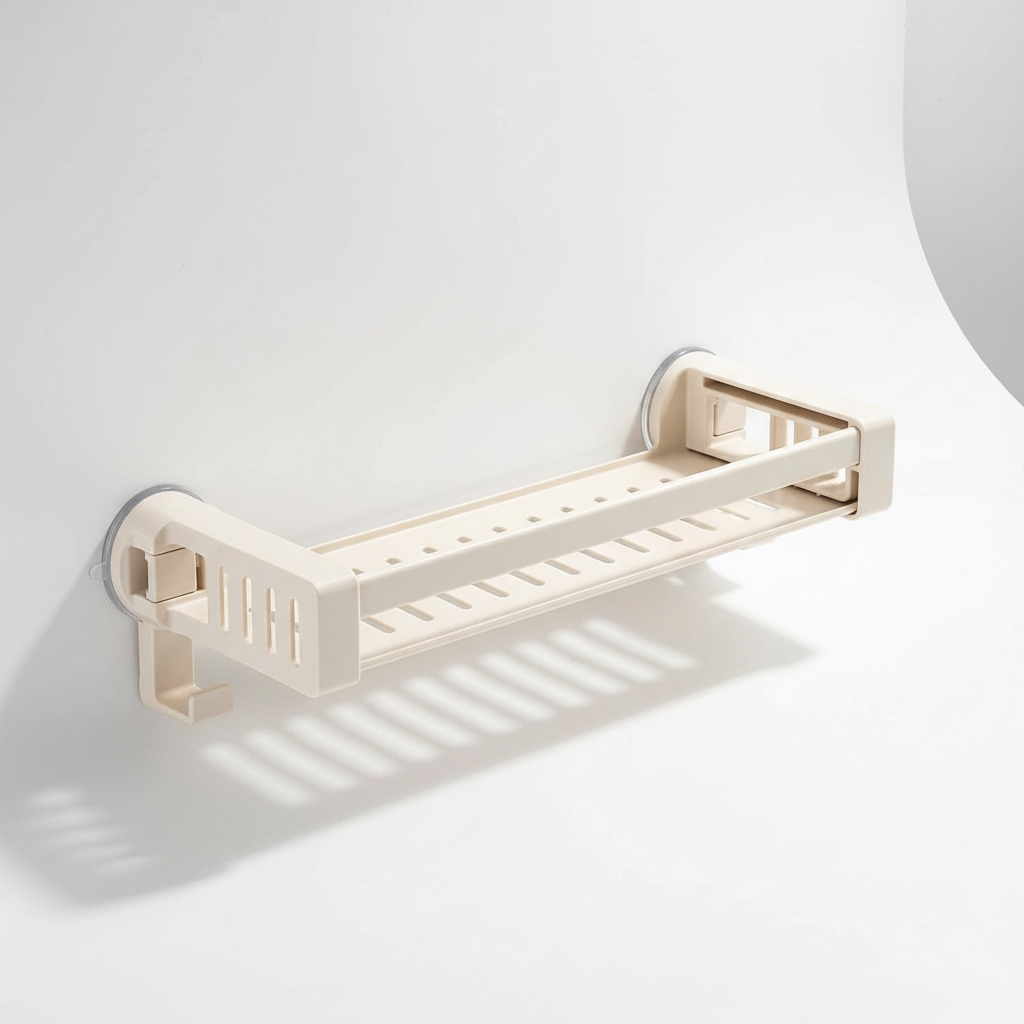 Étagère murale sans perçage pour salle de bain – AquaFixor