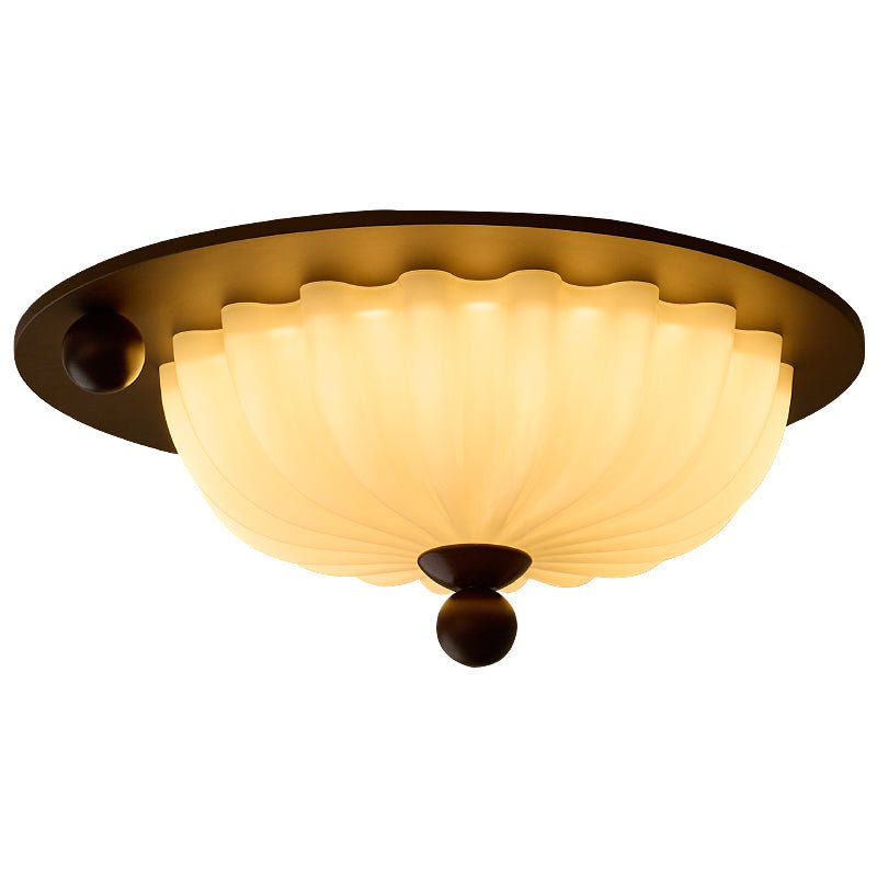 Plafonnier en Verre avec LED Intégrée