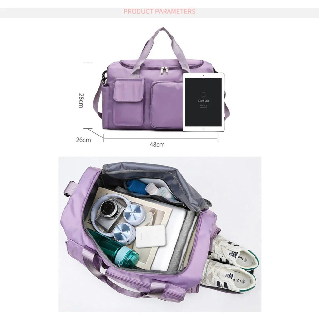 Sandsberg | Sac de voyage Sport-Duffle | Plusieurs compartiments avec compartiment à chaussures