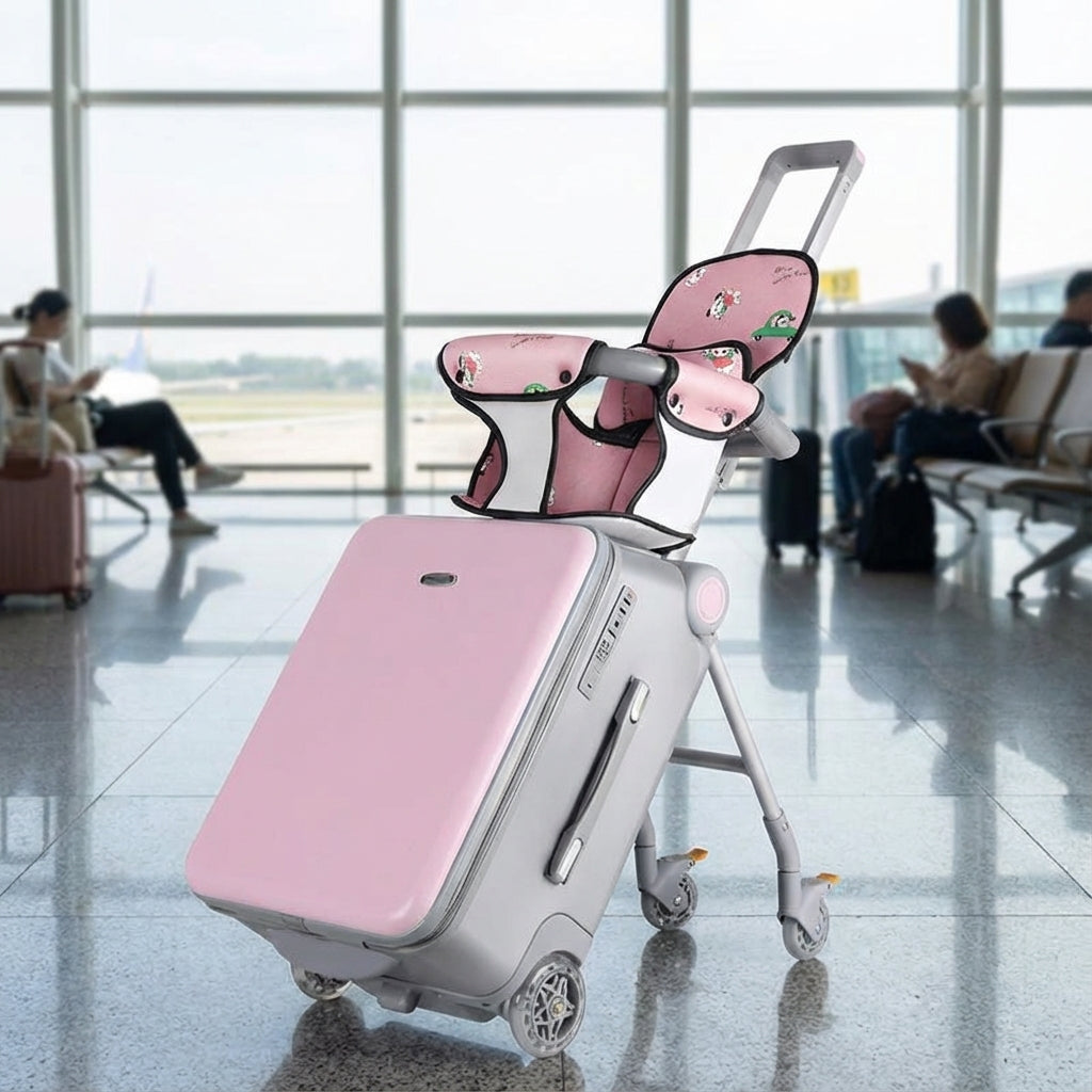 Valise multifonctionnelle pour enfants à roulettes – RideBuddy