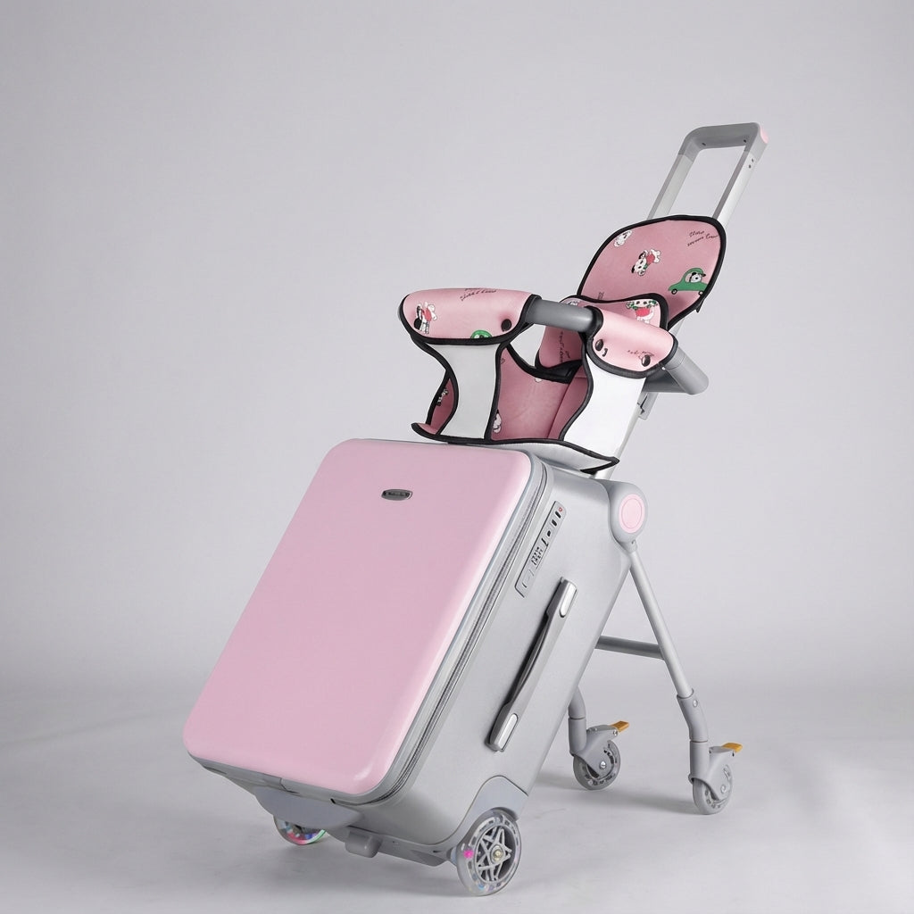 Valise multifonctionnelle pour enfants à roulettes – RideBuddy