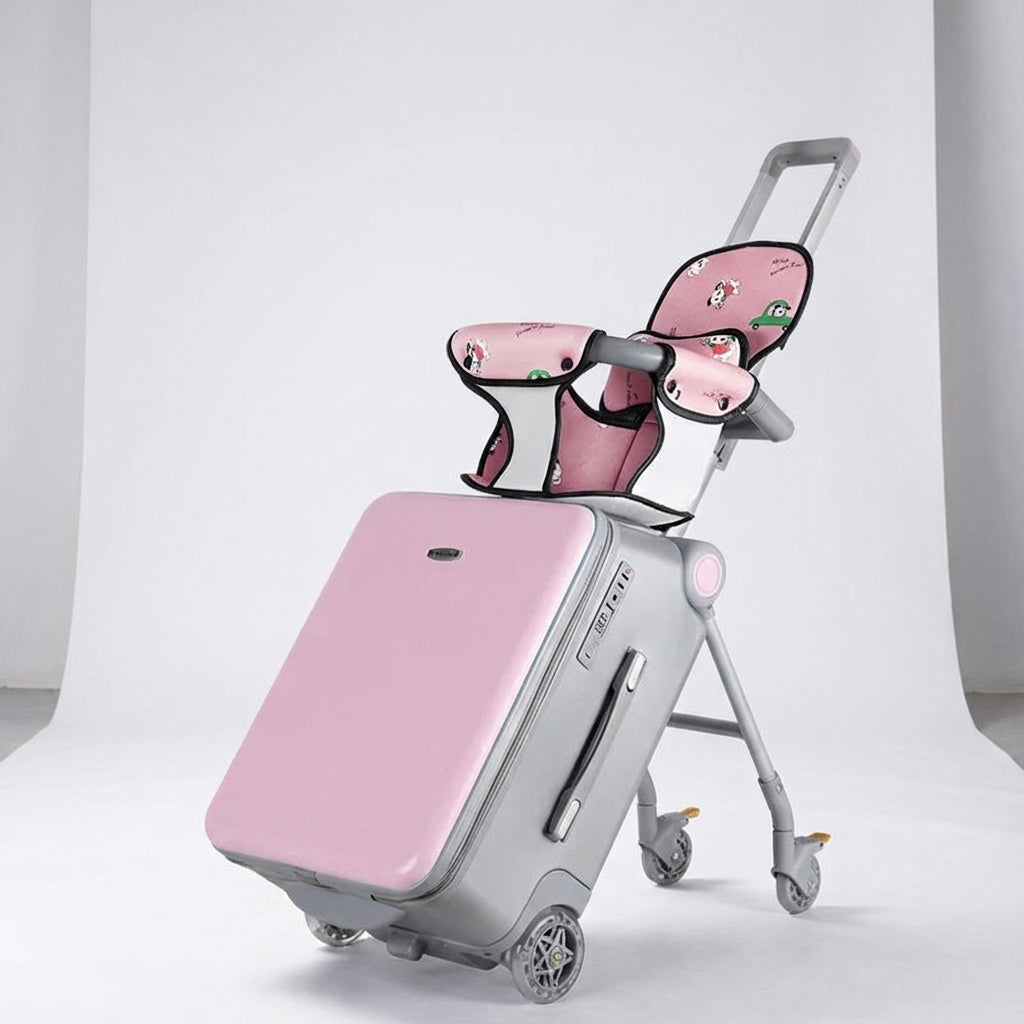 Valise multifonctionnelle pour enfants à roulettes – RideBuddy