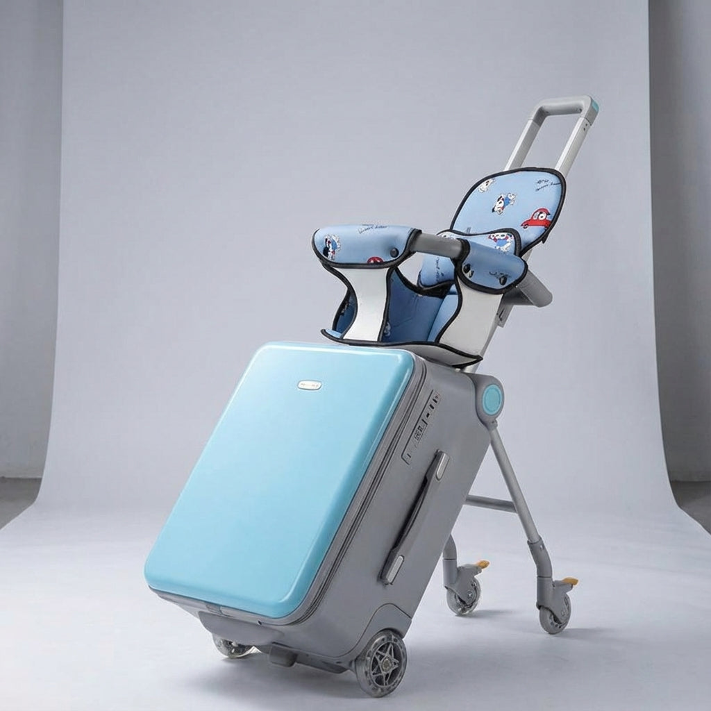 Valise multifonctionnelle pour enfants à roulettes – RideBuddy