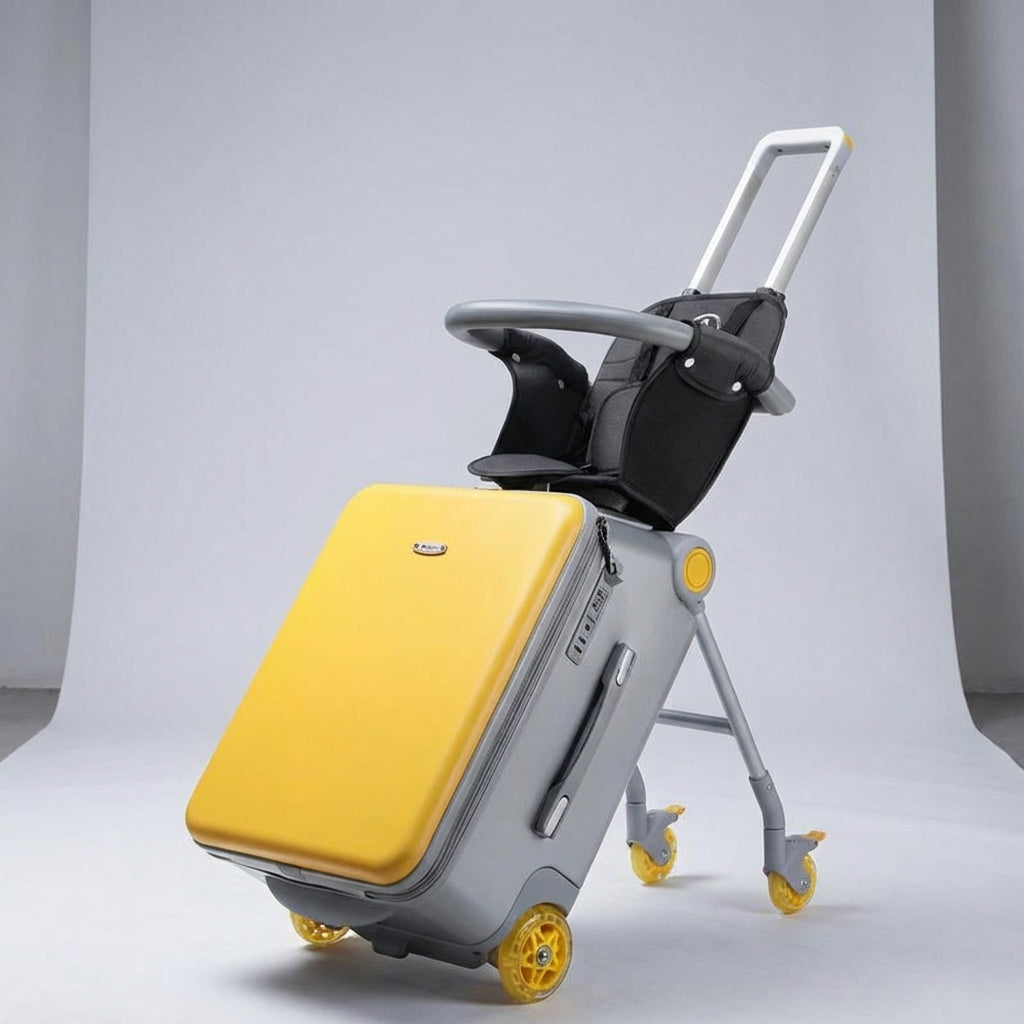 Valise multifonctionnelle pour enfants à roulettes – RideBuddy