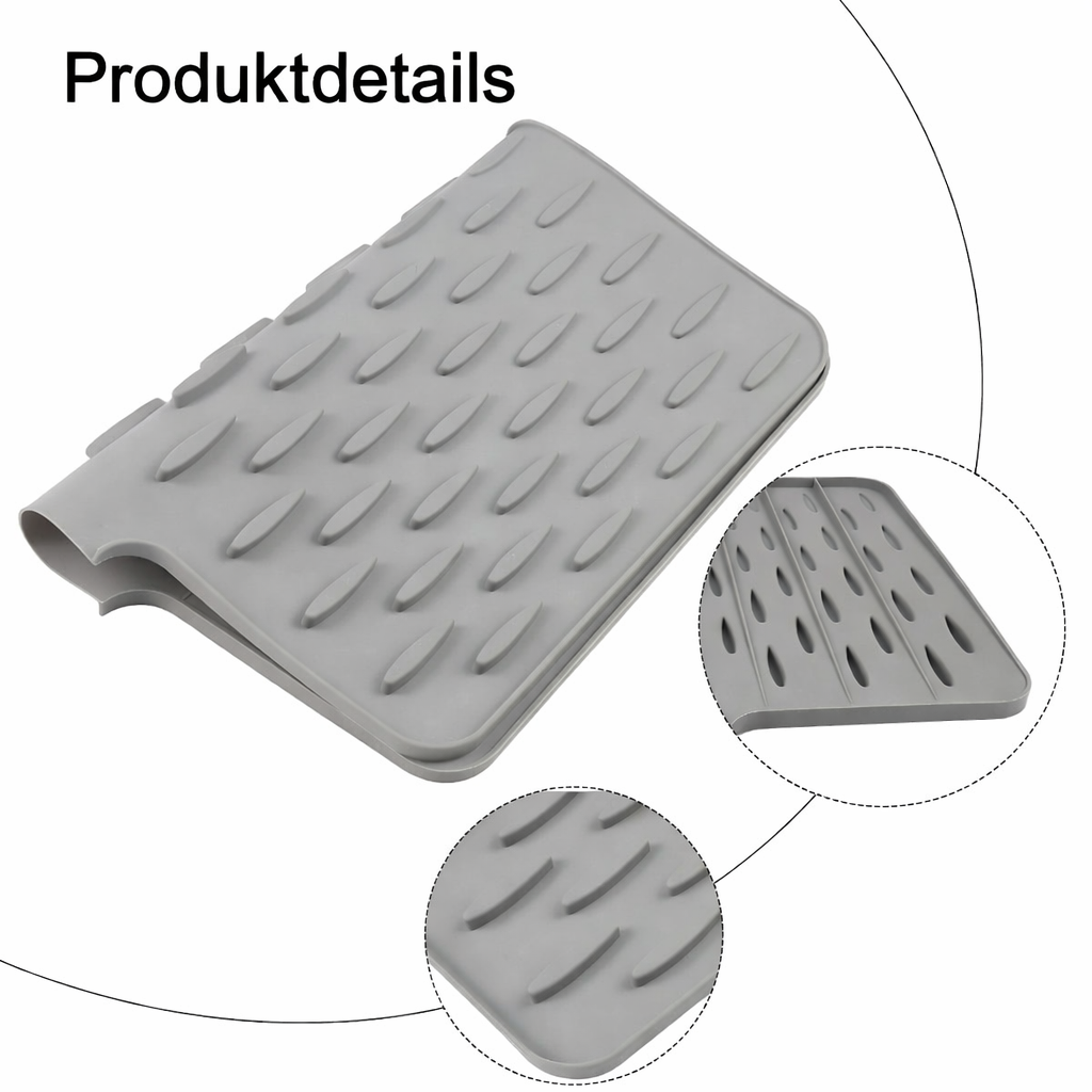 Tapis de Séchage et de Protection Thermique en Silicone Multifonctionnel | Résistant à la Chaleur & Antidérapant | Globetrek