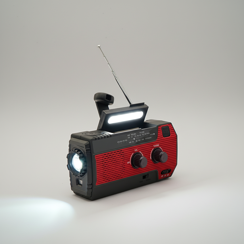 Radio d'urgence multifonctionnelle - SurviGuard