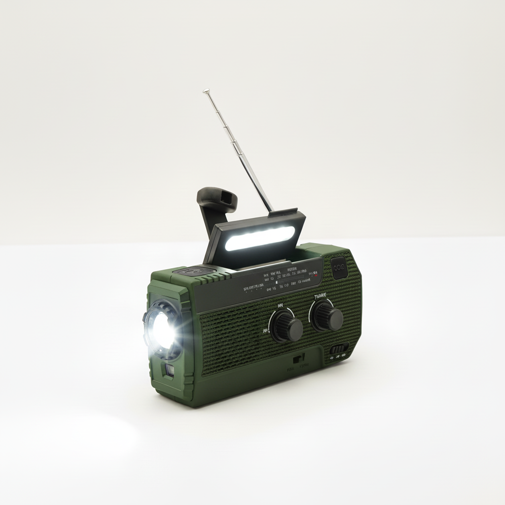 Radio d'urgence multifonctionnelle - SurviGuard