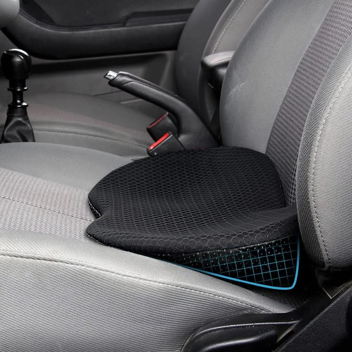 NERVOLIFT – Coussin de siège auto en mousse à mémoire pour soulagement du sciatalgie et soutien de la posture
