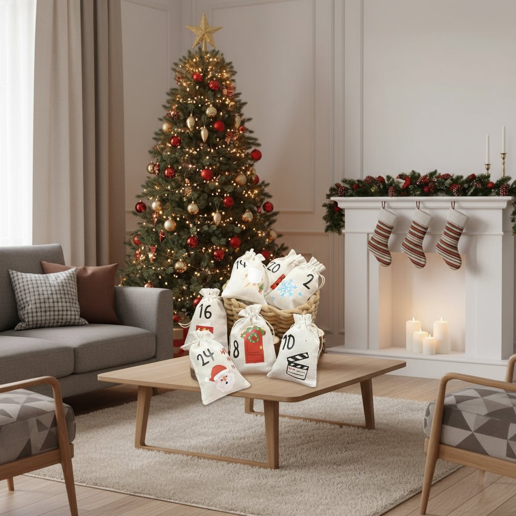 CANDIBAG – 24 sacs cadeaux pour de douces surprises de l'Avent