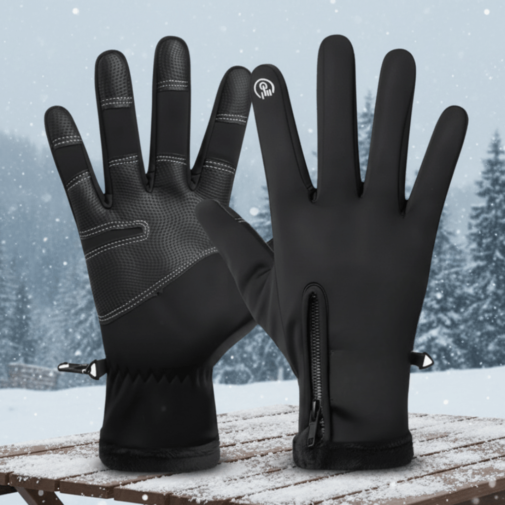 SNOWPROTECT – Gants chauffants isolés pour la neige, la pluie et le vent avec fonction tactile