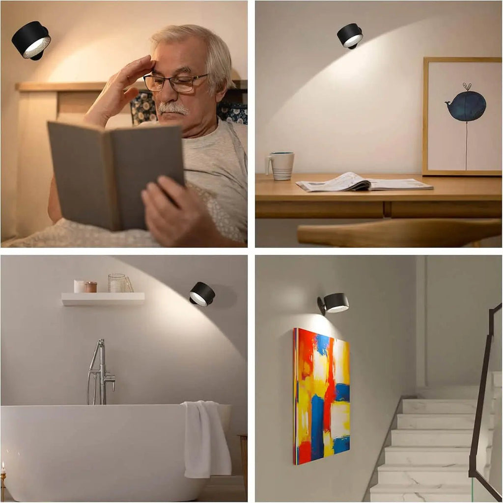 Skanto | Applique murale nordique sans fil avec télécommande