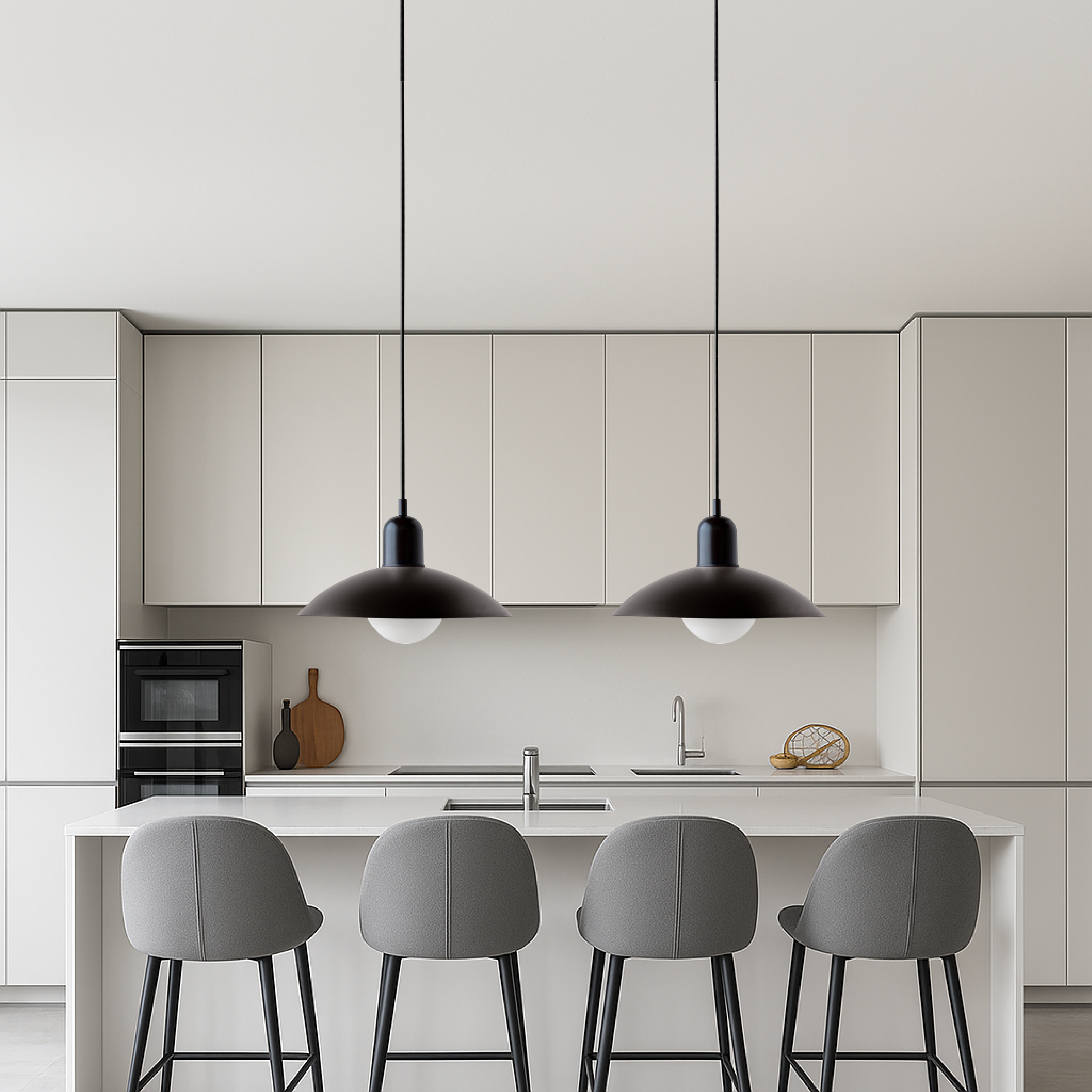 Lampe suspendue scandinave Macaron