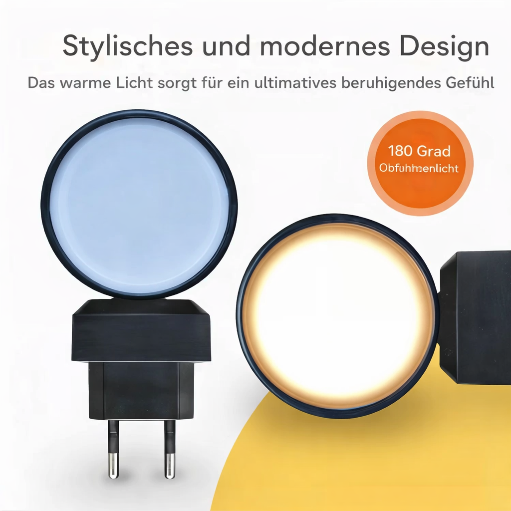 Lampe de nuit | Éclairage automatique par capteur | Lampe de nuit LED économe en énergie | LumenGuard