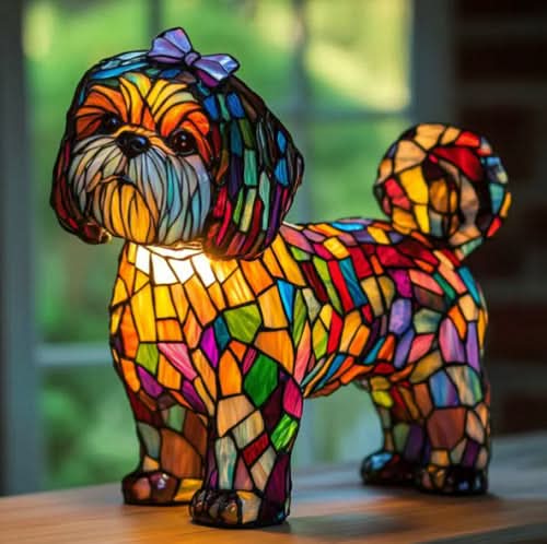 Lampe de nuit en design animalier | Lumière chaude | Fonctionnement USB avec interrupteur | GlowPaws