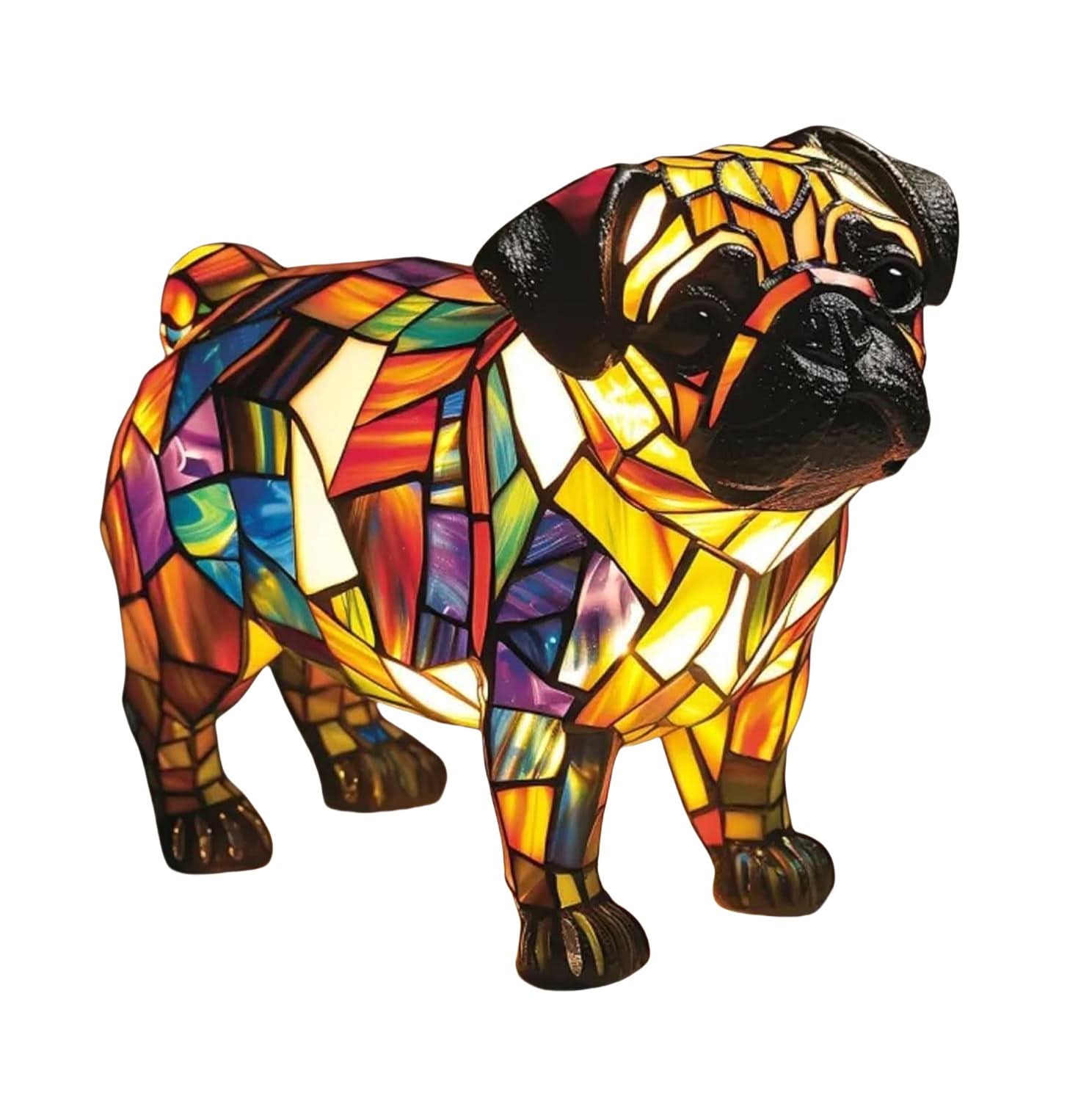 Lampe de nuit en design animalier | Lumière chaude | Fonctionnement USB avec interrupteur | GlowPaws