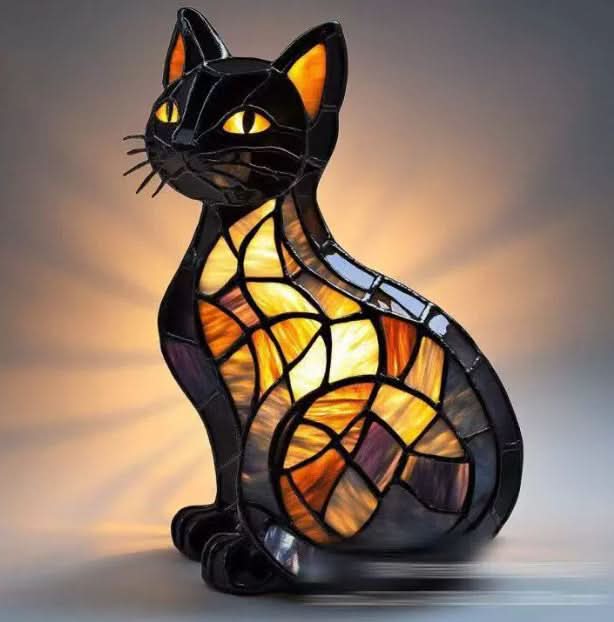 Lampe de nuit en design animalier | Lumière chaude | Fonctionnement USB avec interrupteur | GlowPaws