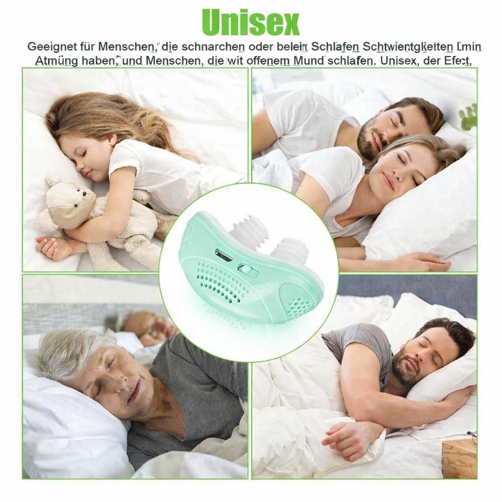 Clip nasal anti-ronflement | Aide à la respiration nasale électronique | Support de flux d'air silencieux | NasoEase