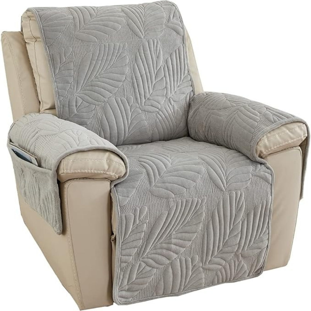 LEAFGUARD – Housse Universelle de Repose-Pieds avec Motif de Feuille pour Protection de Chaise