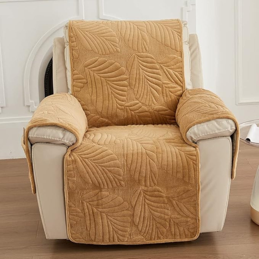 LEAFGUARD – Housse Universelle de Repose-Pieds avec Motif de Feuille pour Protection de Chaise