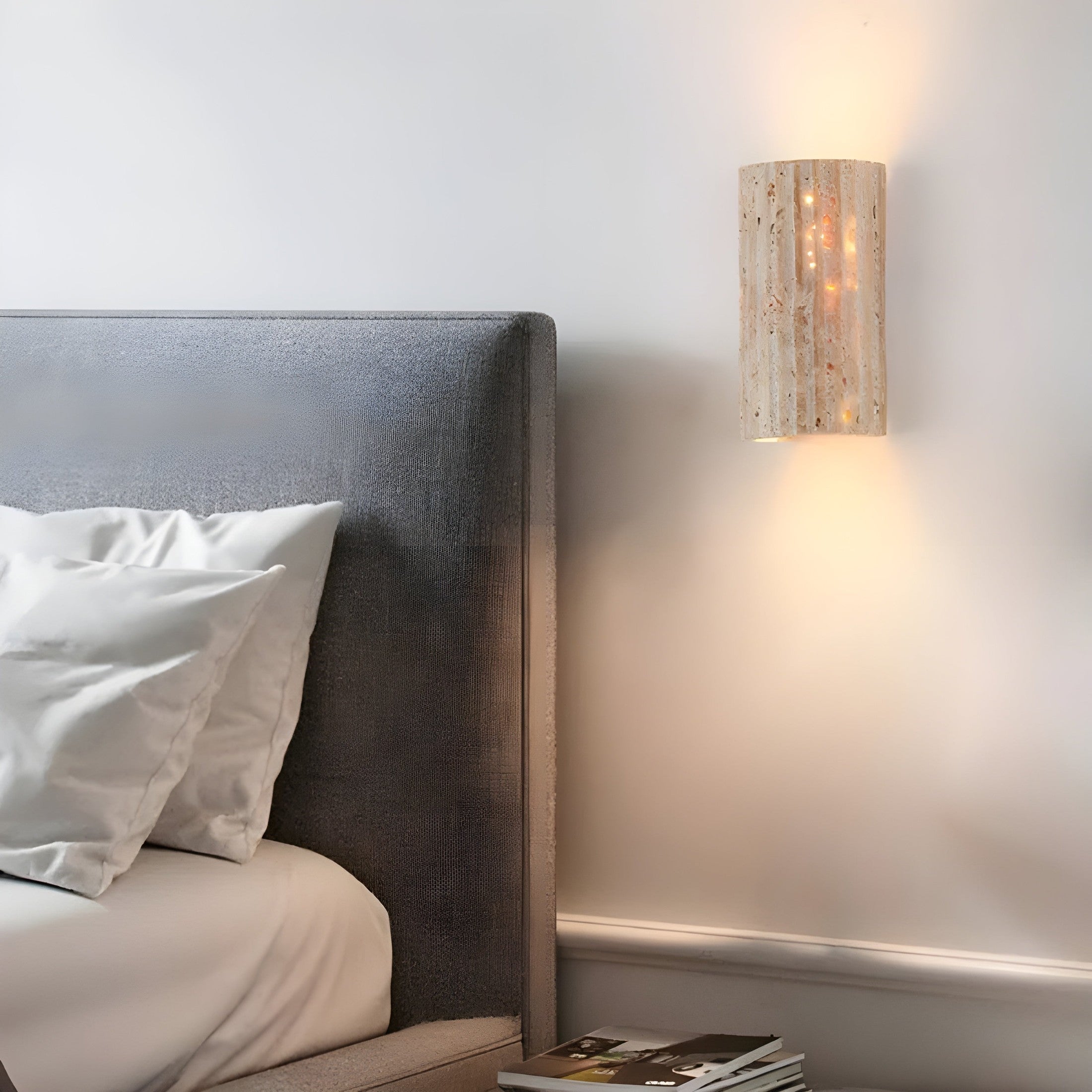 Applique murale en pierre naturelle pour un intérieur stylé