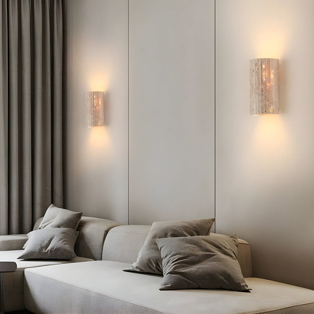 Applique murale en pierre naturelle pour un intérieur stylé