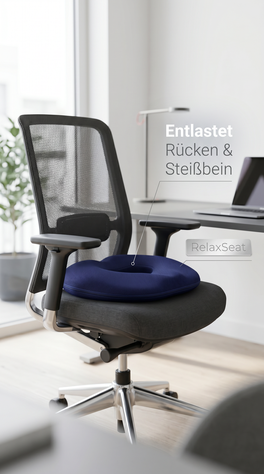 RelaxSeat – Coussin de siège orthopédique