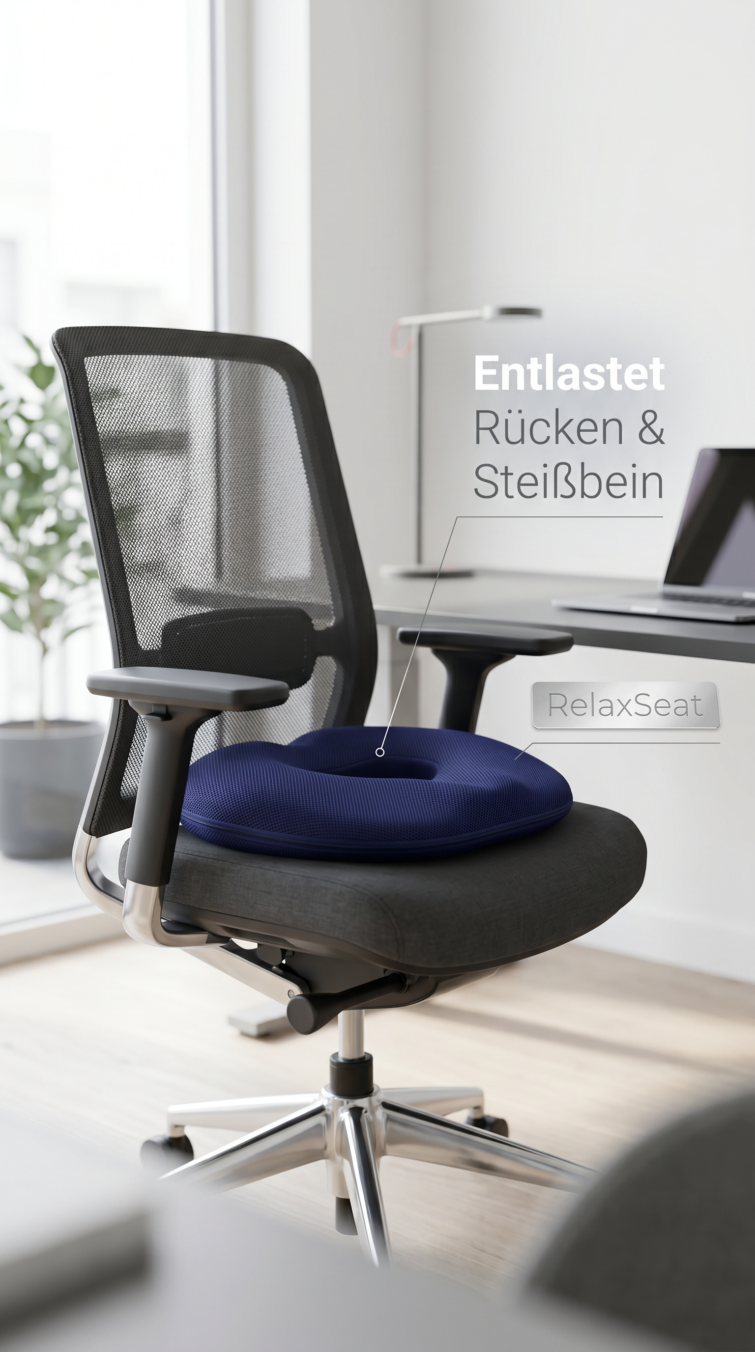 RelaxSeat – Coussin de siège orthopédique