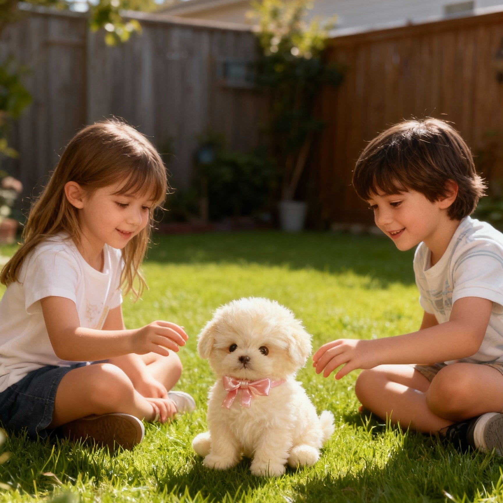 NICOO - Jouet Robot Chien Interactif avec Mouvements Réalistes pour Enfants