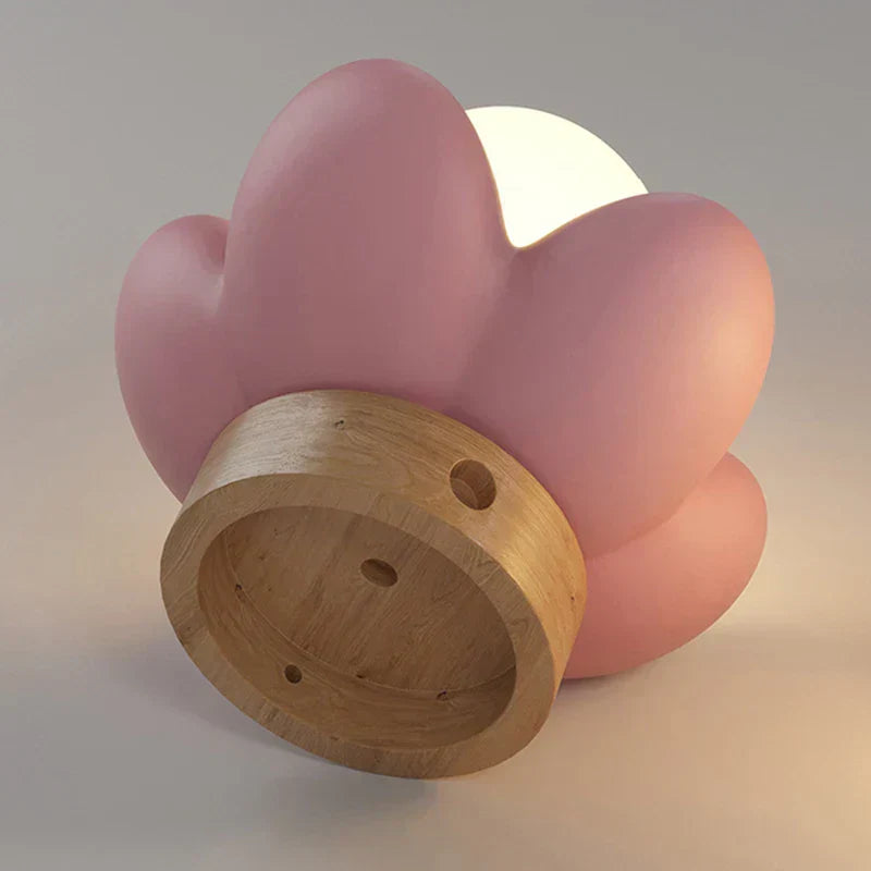Applique en Couleur Crème Éclairage Romantique