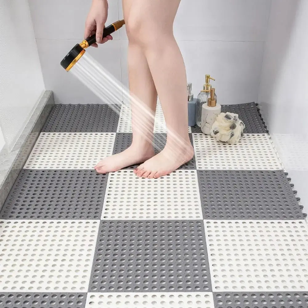 GRIPSHIELD - Tapis de bain antidérapants et imperméables pour une douche sûre et confortable