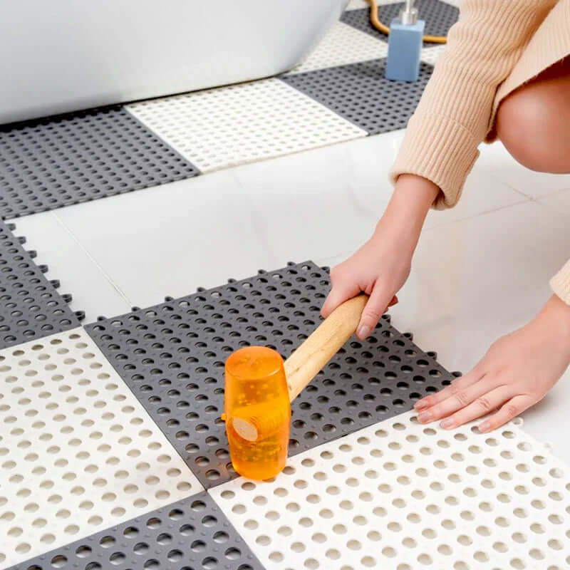GRIPSHIELD - Tapis de bain antidérapants et imperméables pour une douche sûre et confortable