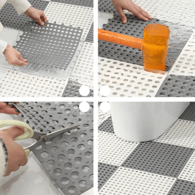 GRIPSHIELD - Tapis de bain antidérapants et imperméables pour une douche sûre et confortable