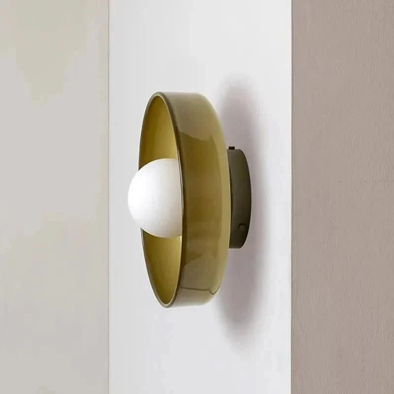 Lampe de plafond en verre au design scandinave – Éclairage chaleureux pour tous les intérieurs