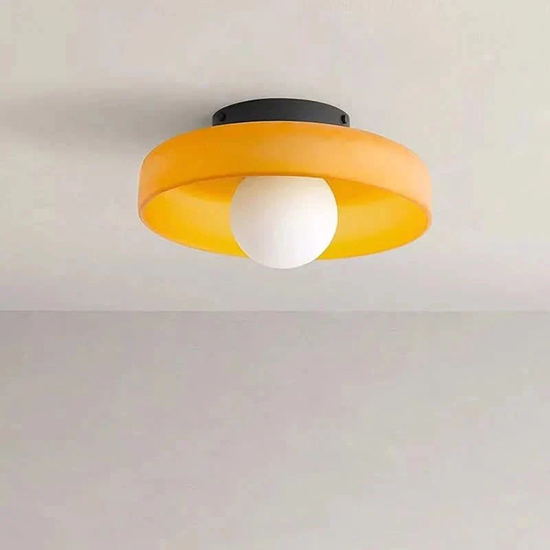 Lampe de plafond en verre au design scandinave – Éclairage chaleureux pour tous les intérieurs