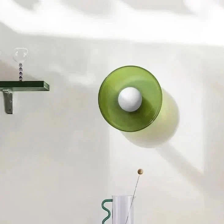 Lampe de plafond en verre au design scandinave – Éclairage chaleureux pour tous les intérieurs