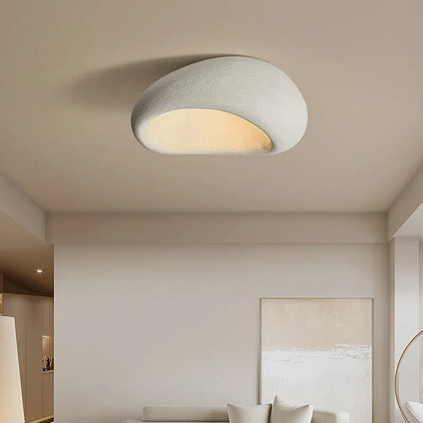 Lampe de Plafond Minimaliste au Style Wabi-Sabi pour Intérieur Apaisant
