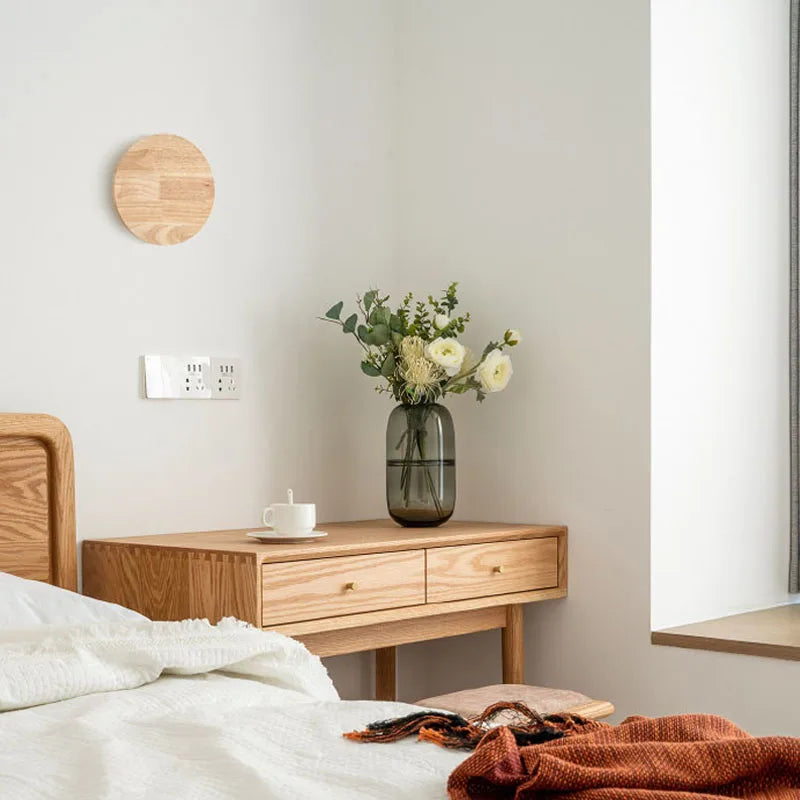 Luminaires Muraux en Bois Nordique – Luminaires Muraux LED Modernes au Design Scandinave