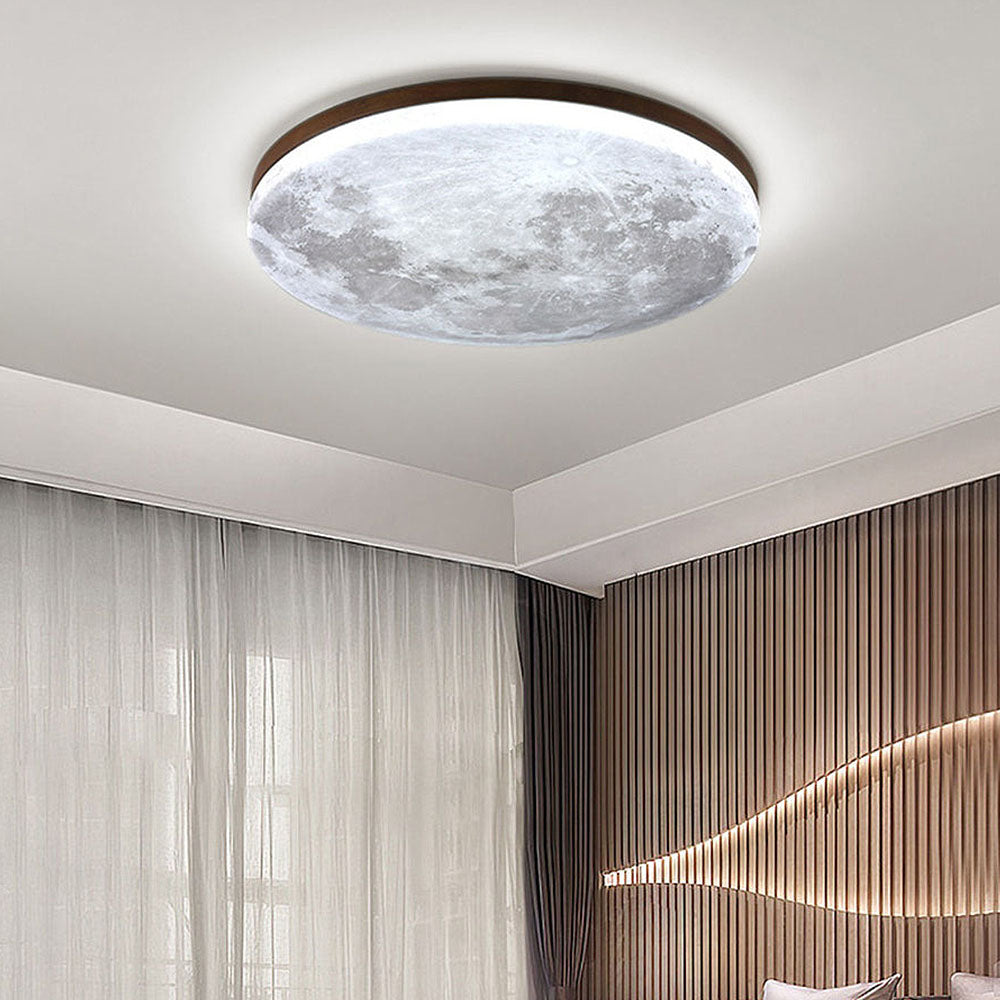 LunarGlow Plafonnier – Éclairage apaisant de lune pour tout intérieur