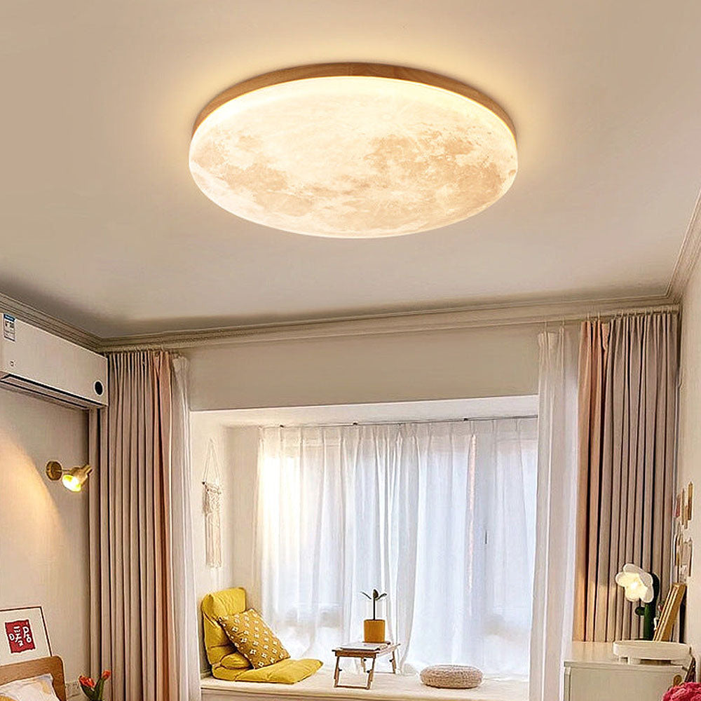 LunarGlow Plafonnier – Éclairage apaisant de lune pour tout intérieur